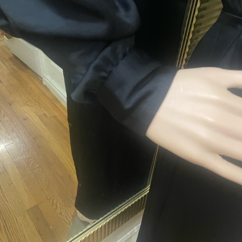 LOFT Black Long Sleeve Dress - Picture 4 of 12